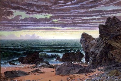 Sunset over the Sea by William Bell Scott